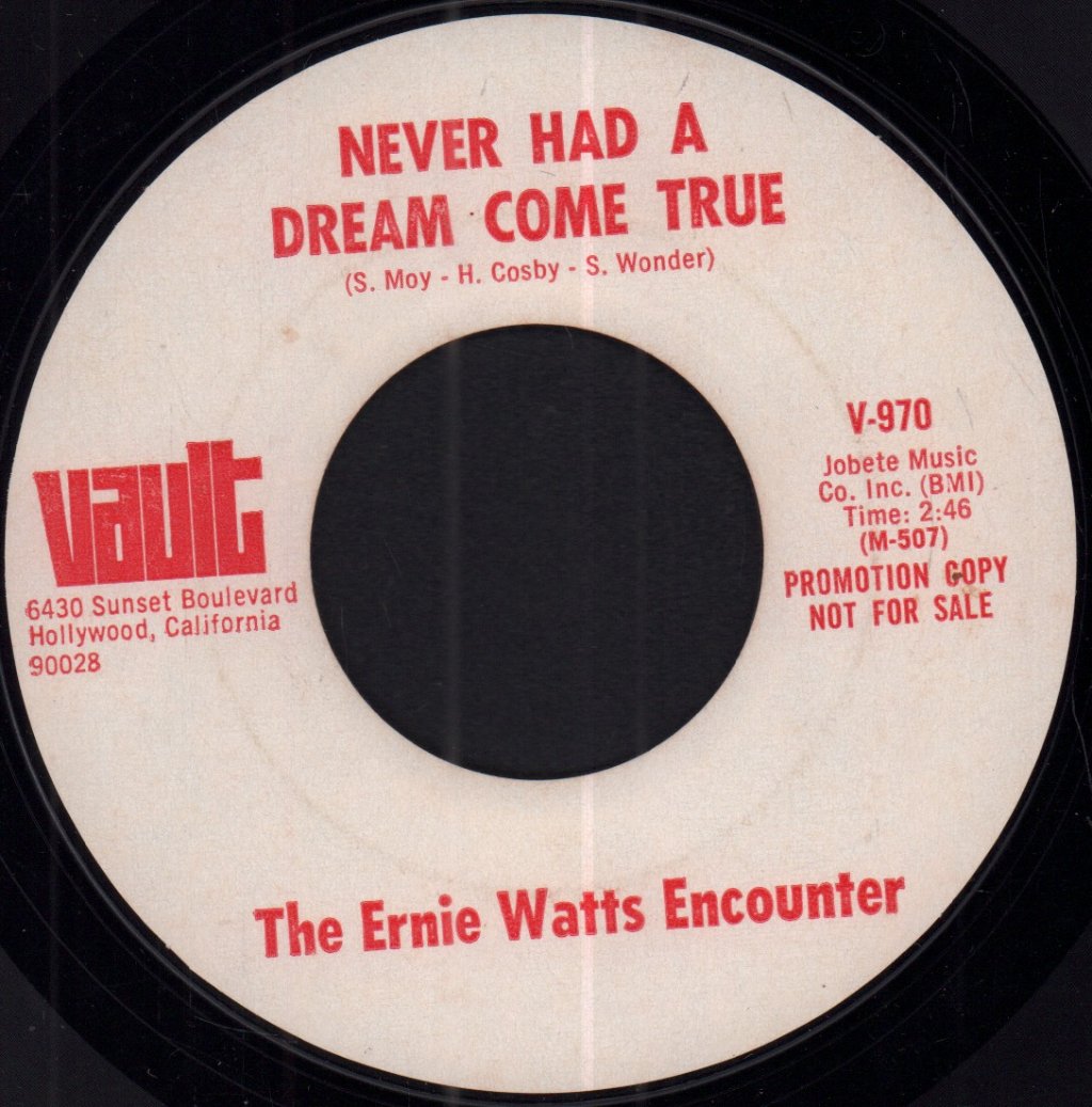 Ernie Watts Encounter - Ain´t That Askin´ For Trouble - 7 Inch