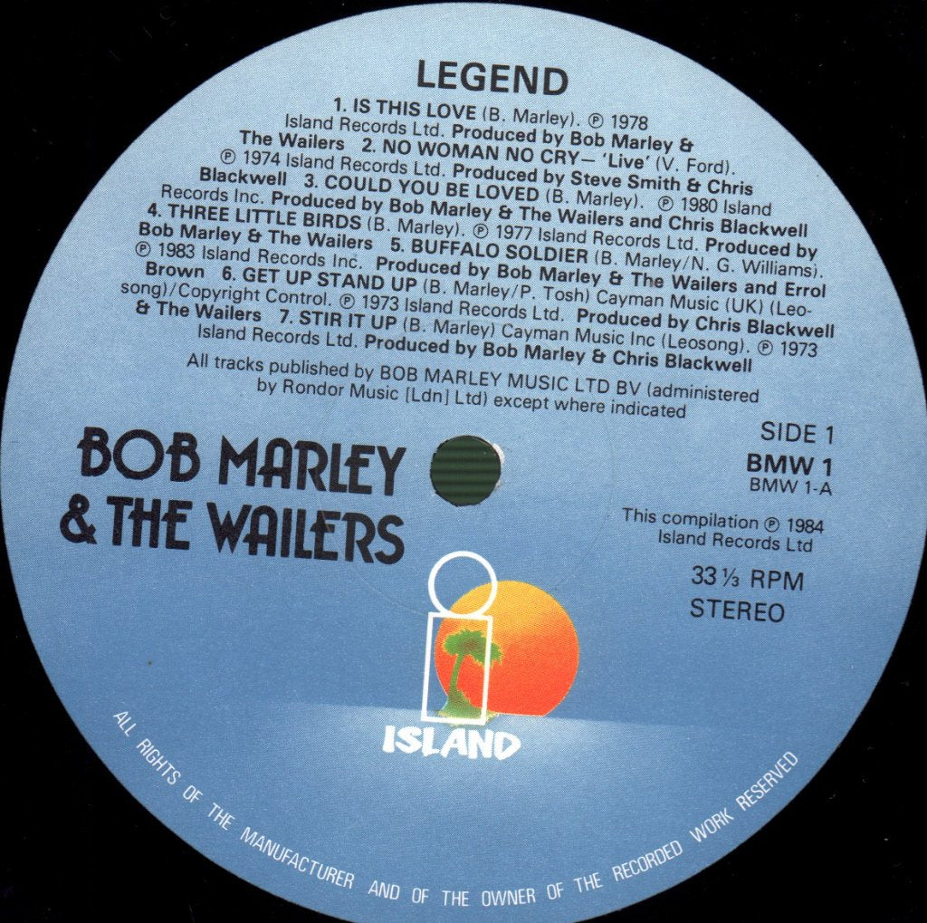 Bob Marley And The Wailers - Legend - Lp