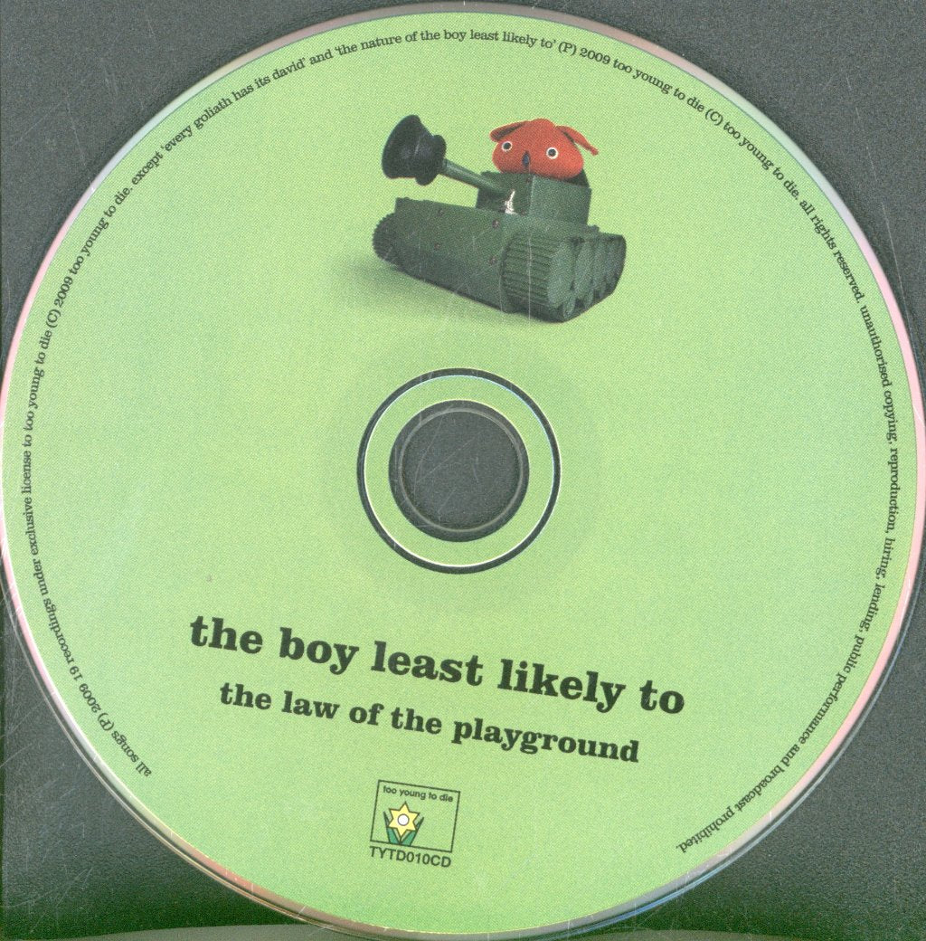 Boy Least Likely To - Law Of The Playground - Cd