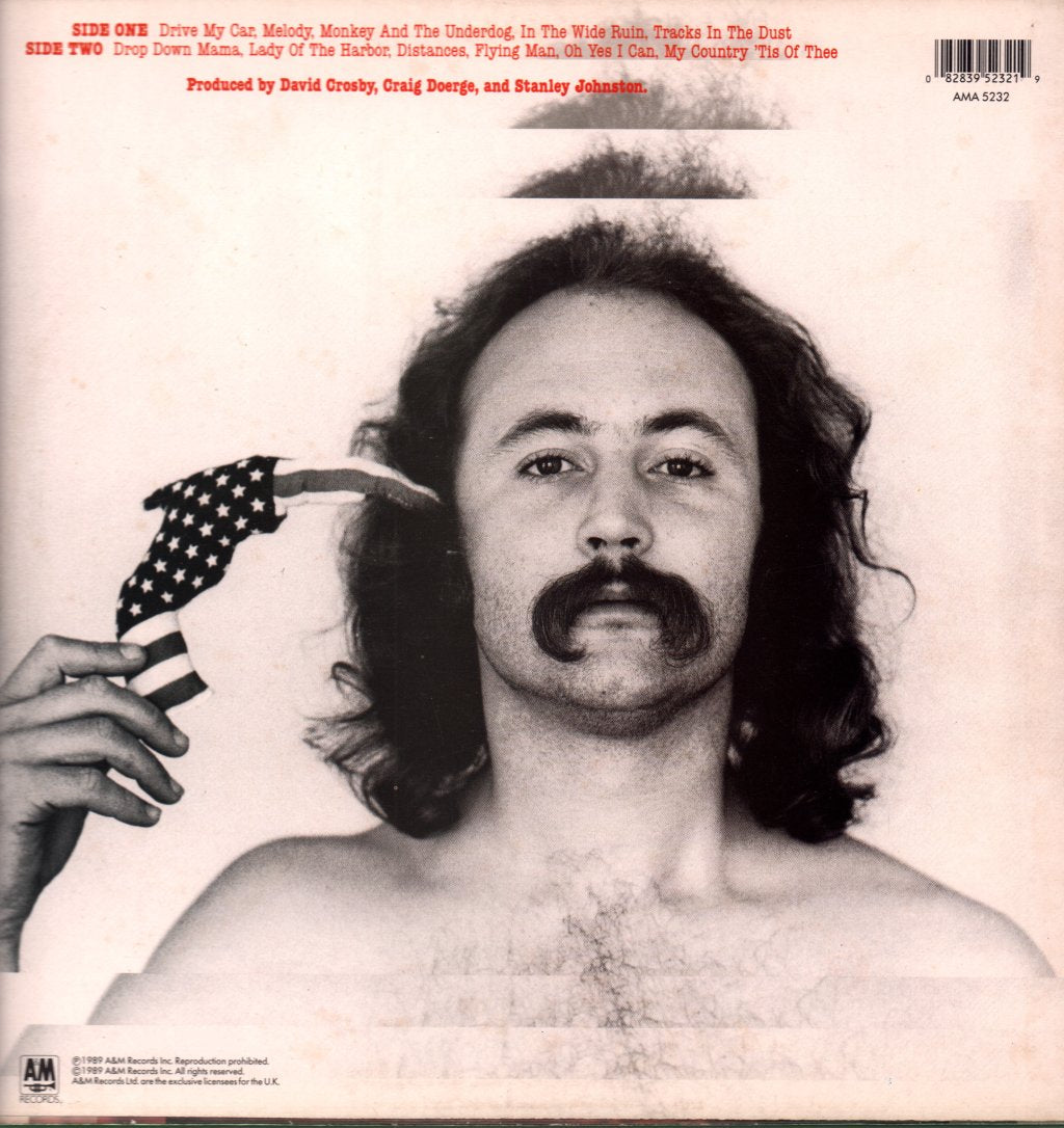 David Crosby - Oh Yes I Can - Lp
