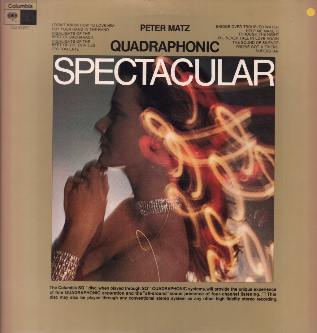 Peter Matz - Quadraphonic Spectacular - Lp