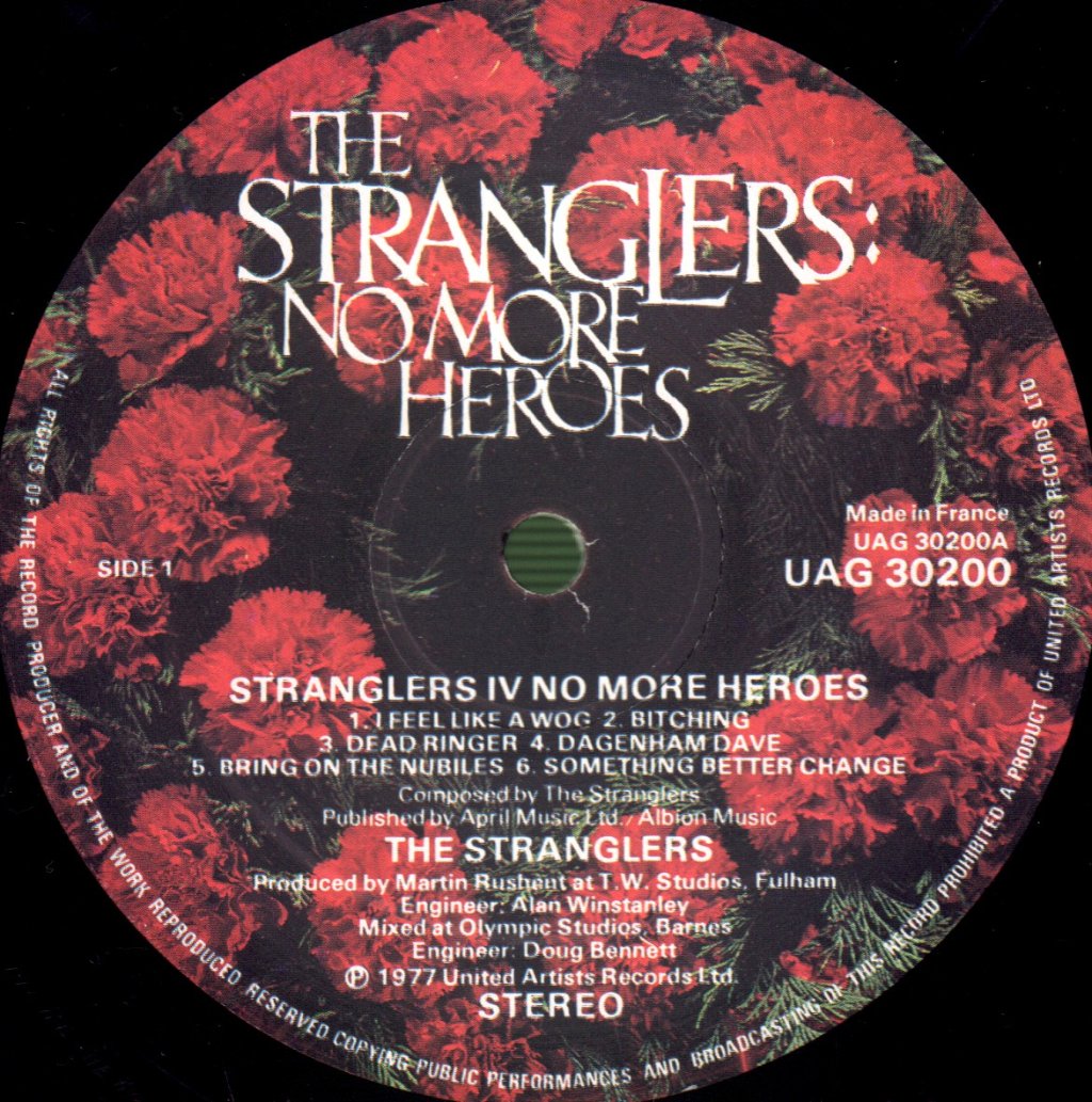 Stranglers - No More Heroes - Lp