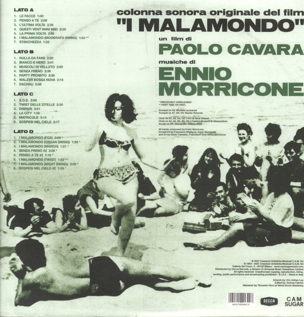 Ennio Morricone - I Malamondo - Double Lp