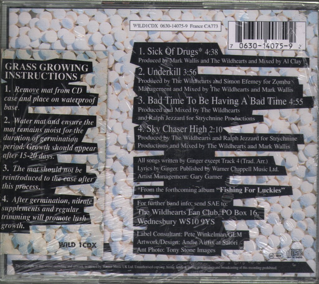 Wildhearts - Sick Of Drugs - Cd