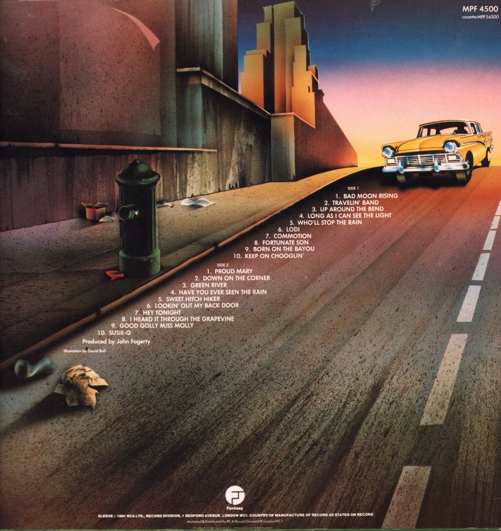 Creedence Clearwater Revival - Hits Album - Lp