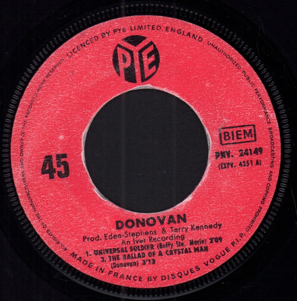 Donovan - Universal Soldier - 7 Inch