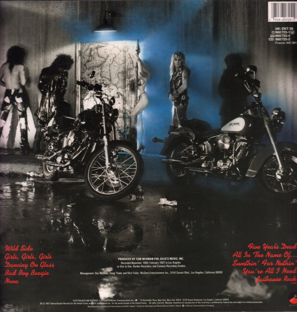 Motley Crue - Girls Girls Girls - Lp