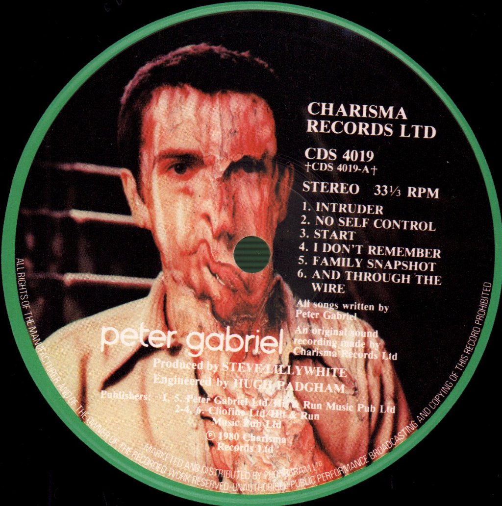 Peter Gabriel - Peter Gabriel - Lp