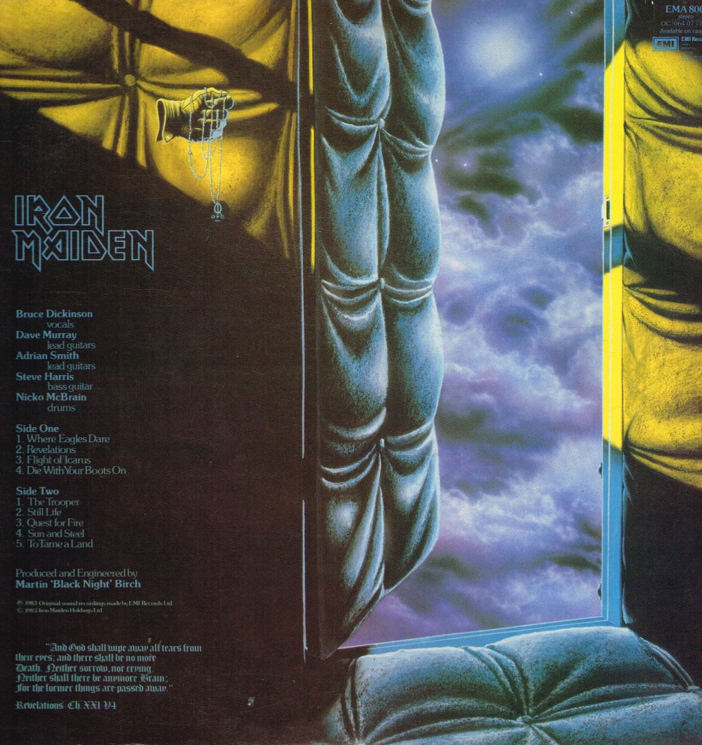 Iron Maiden - Piece Of Mind - Lp
