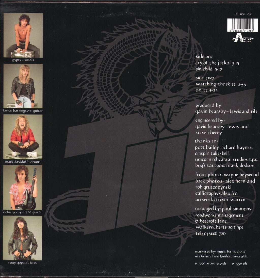 Tilt (Rock/Metal Group) - Something Wicked - 12 Inch