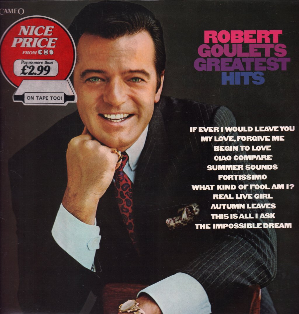Robert Goulet - Greatest Hits - Lp
