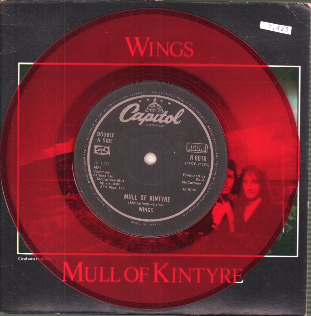 Wings - Mull Of Kintyre / Girls School - 7 Inch