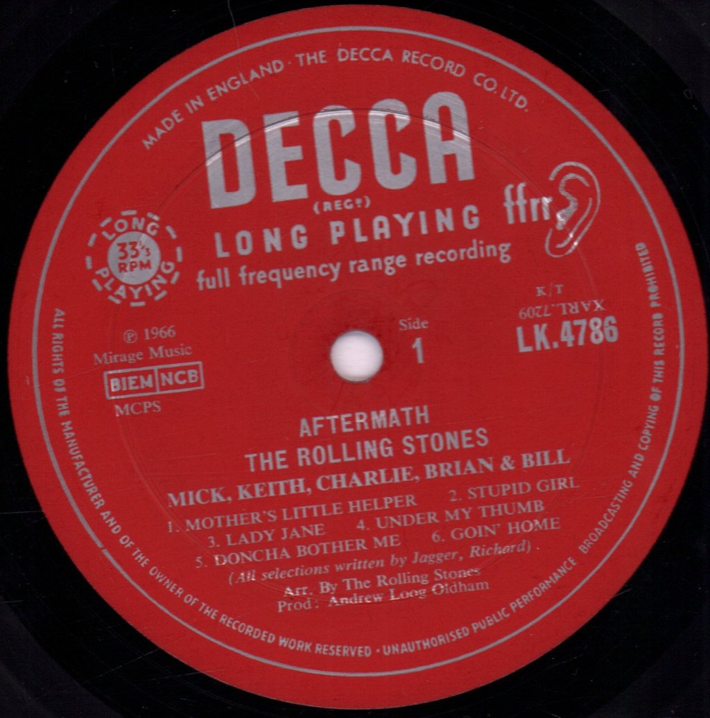 Rolling Stones - Aftermath - Lp