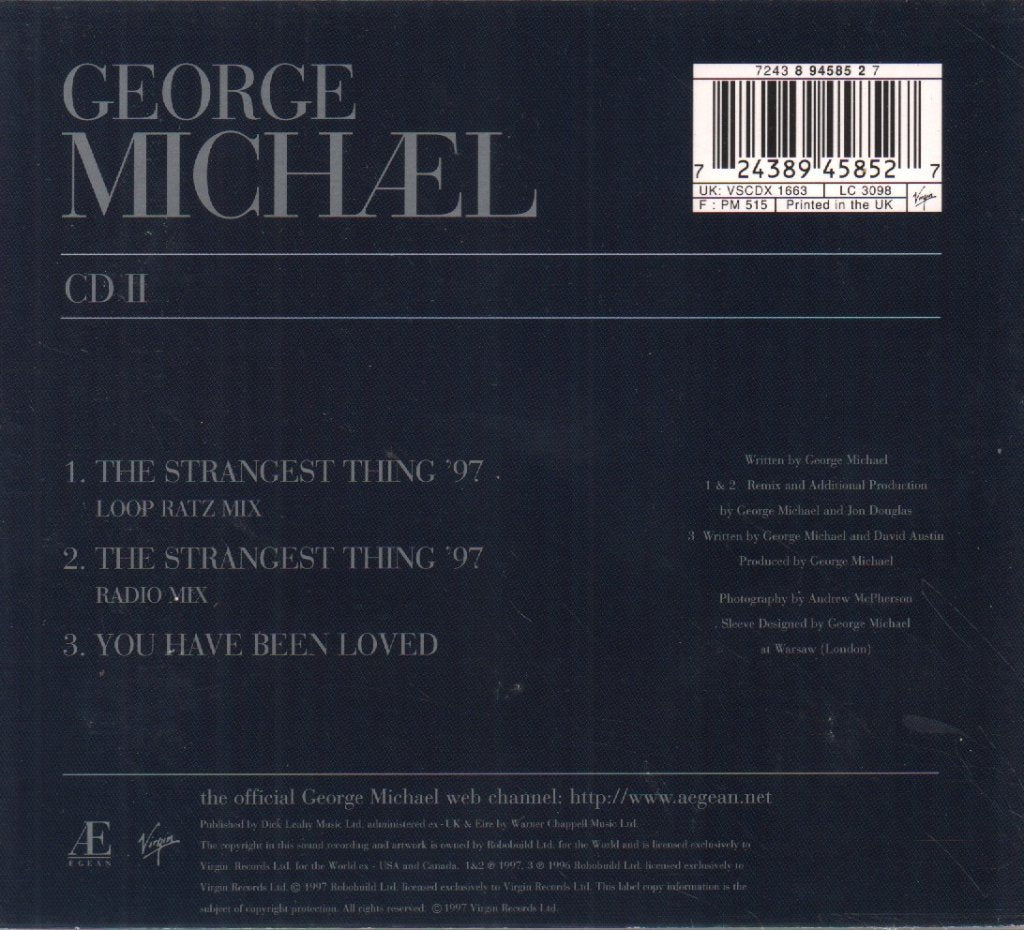 George Michael - You Have Been Loved - Cd