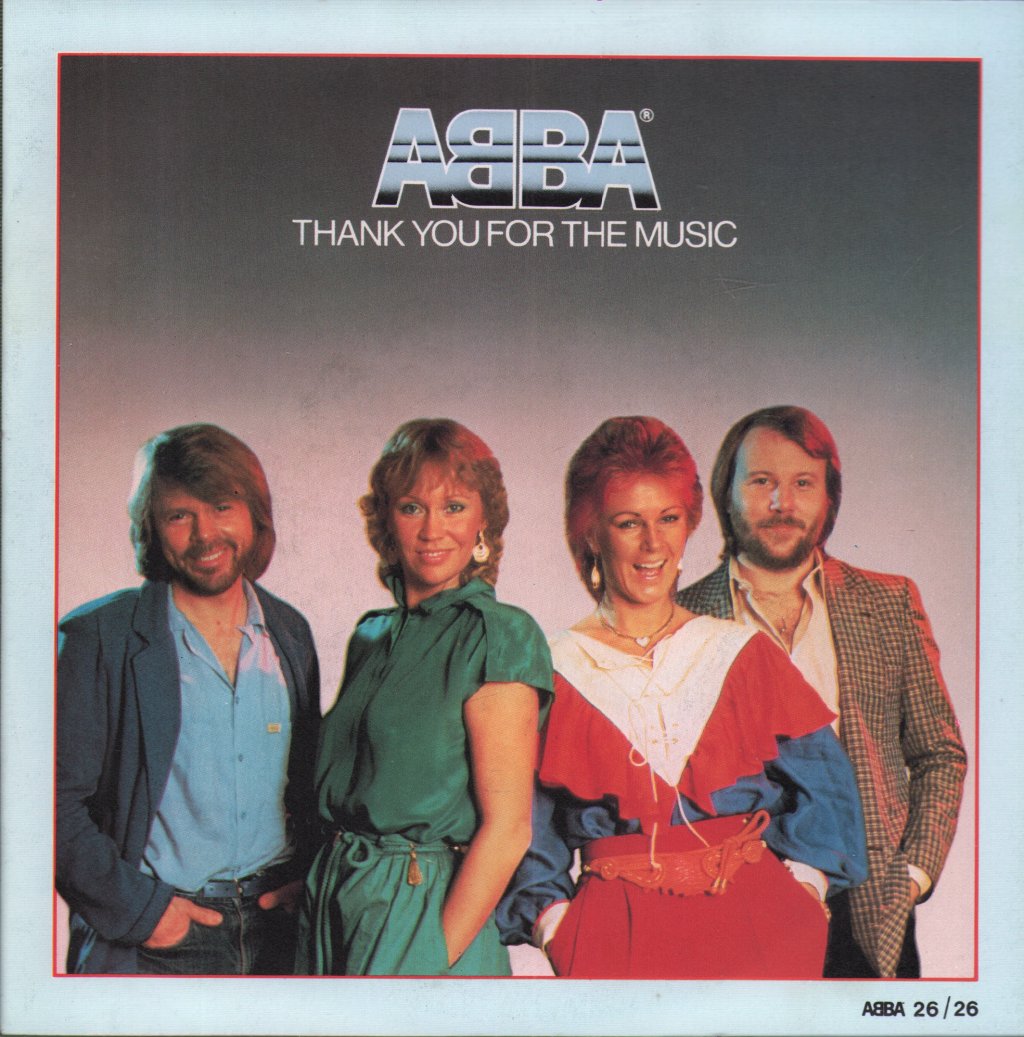 ABBA - Thank You For The Music - 7 Inch