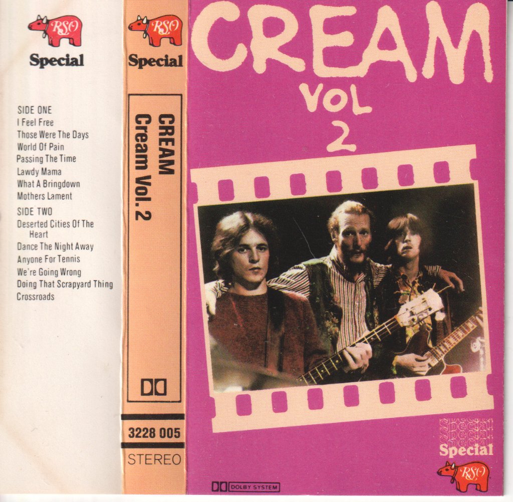 Cream - Cream Vol 2 - Cassette