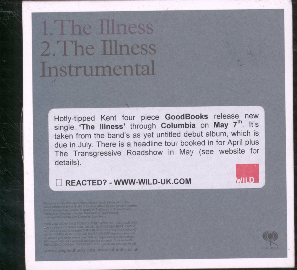 Goodbooks - Illness - Cd
