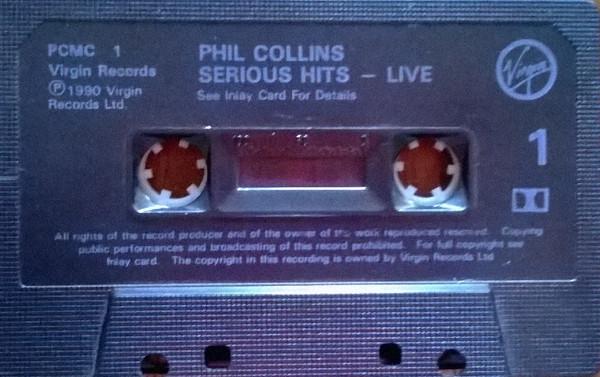 Phil Collins - Serious Hits...Live! - Cassette