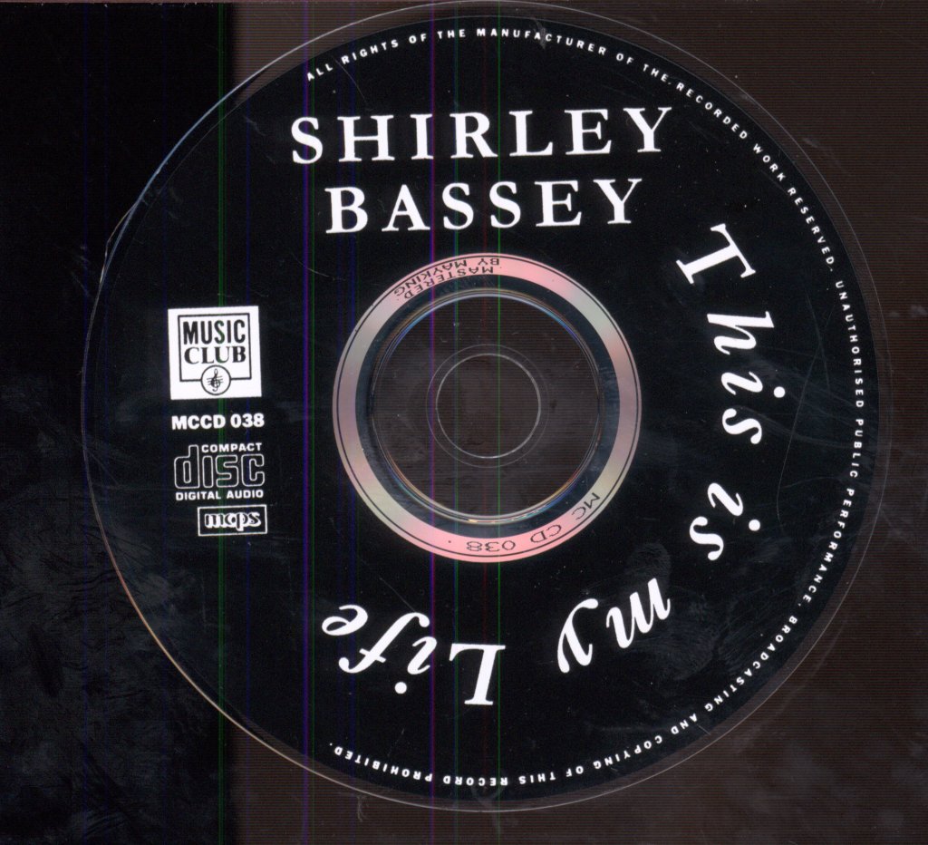 Shirley Bassey With The London Symphony Orchestra Conducted By Carl Davis - This Is My Life - Cd