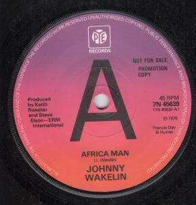 Johnny Wakelin - Africa Man - 7 Inch