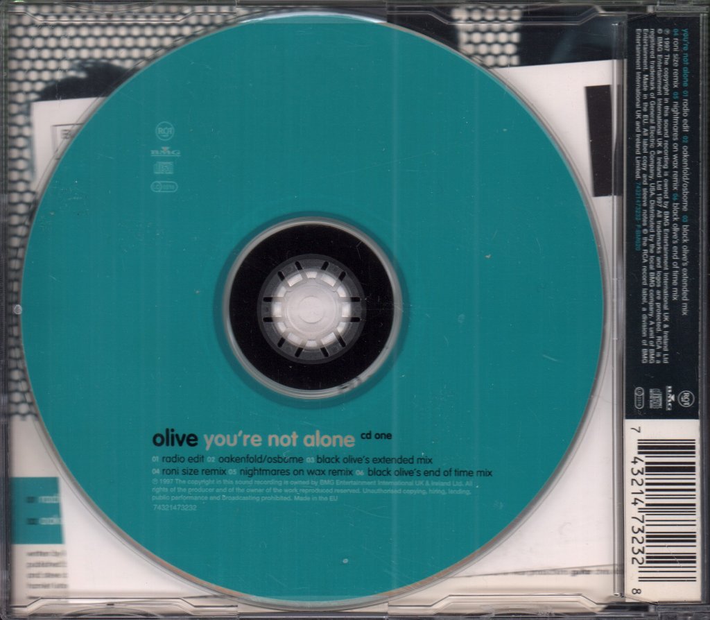 Olive - You're Not Alone - Cd