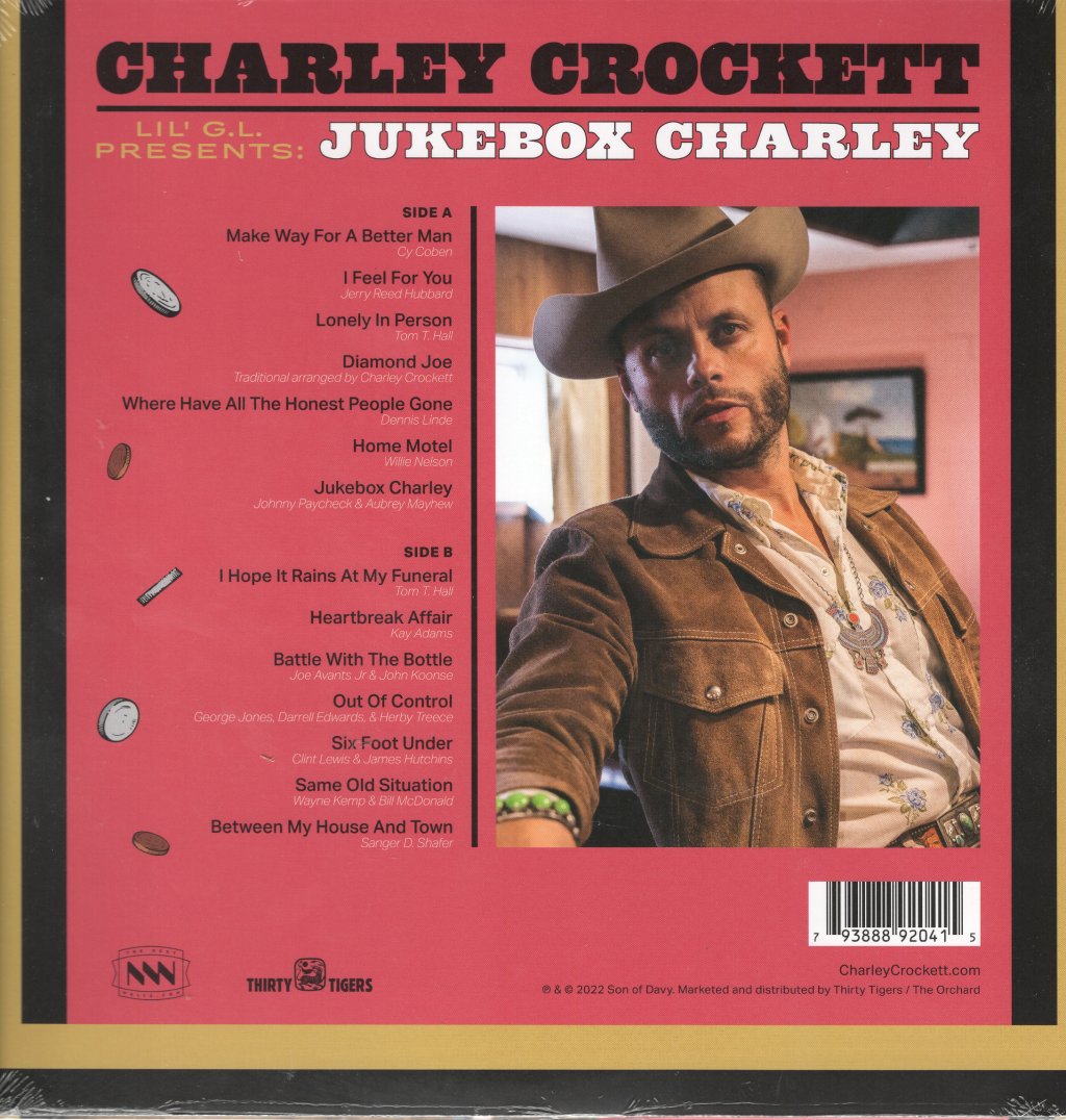 Charley Crockett - Lil' G.L. presents Jukebox Charley - Lp