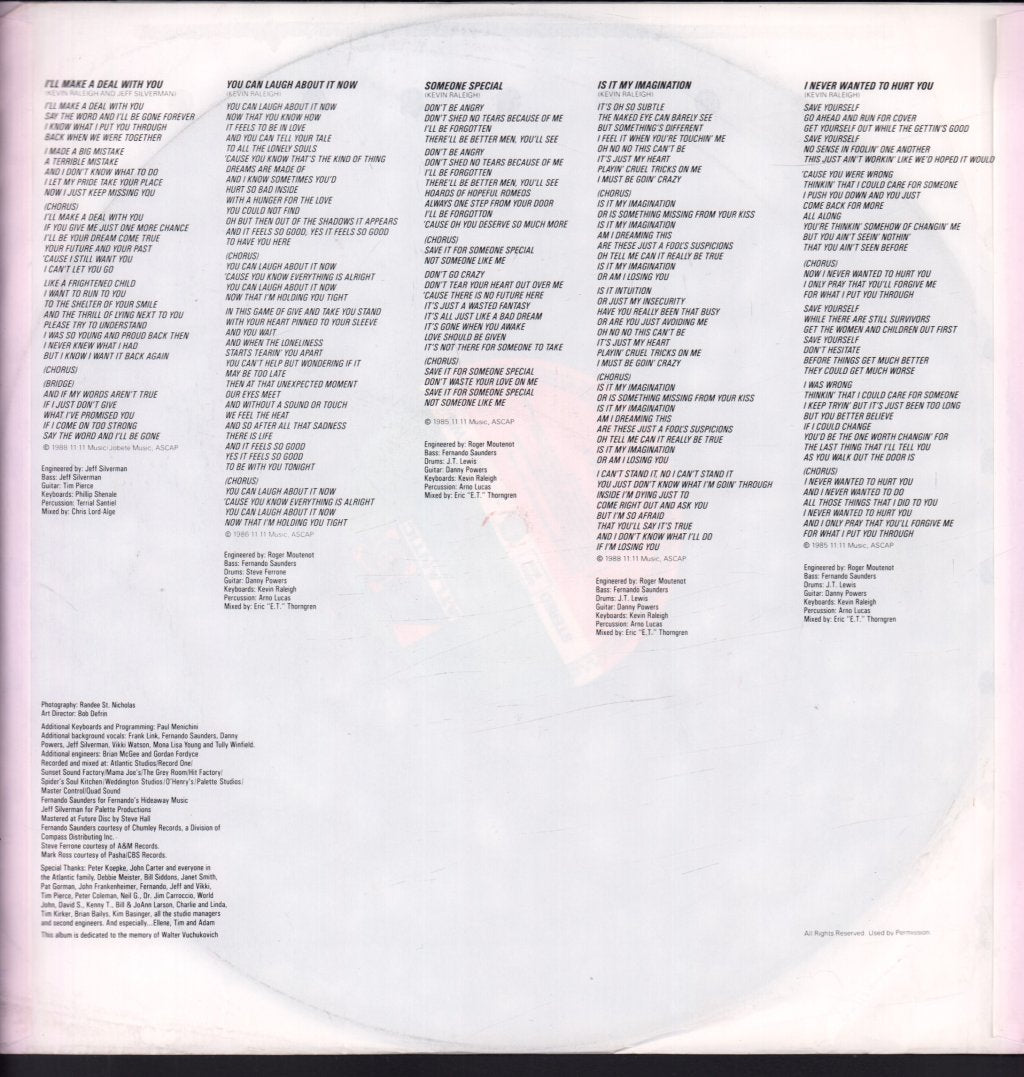 Kevin Raleigh - Delusions Of Grandeur - Lp