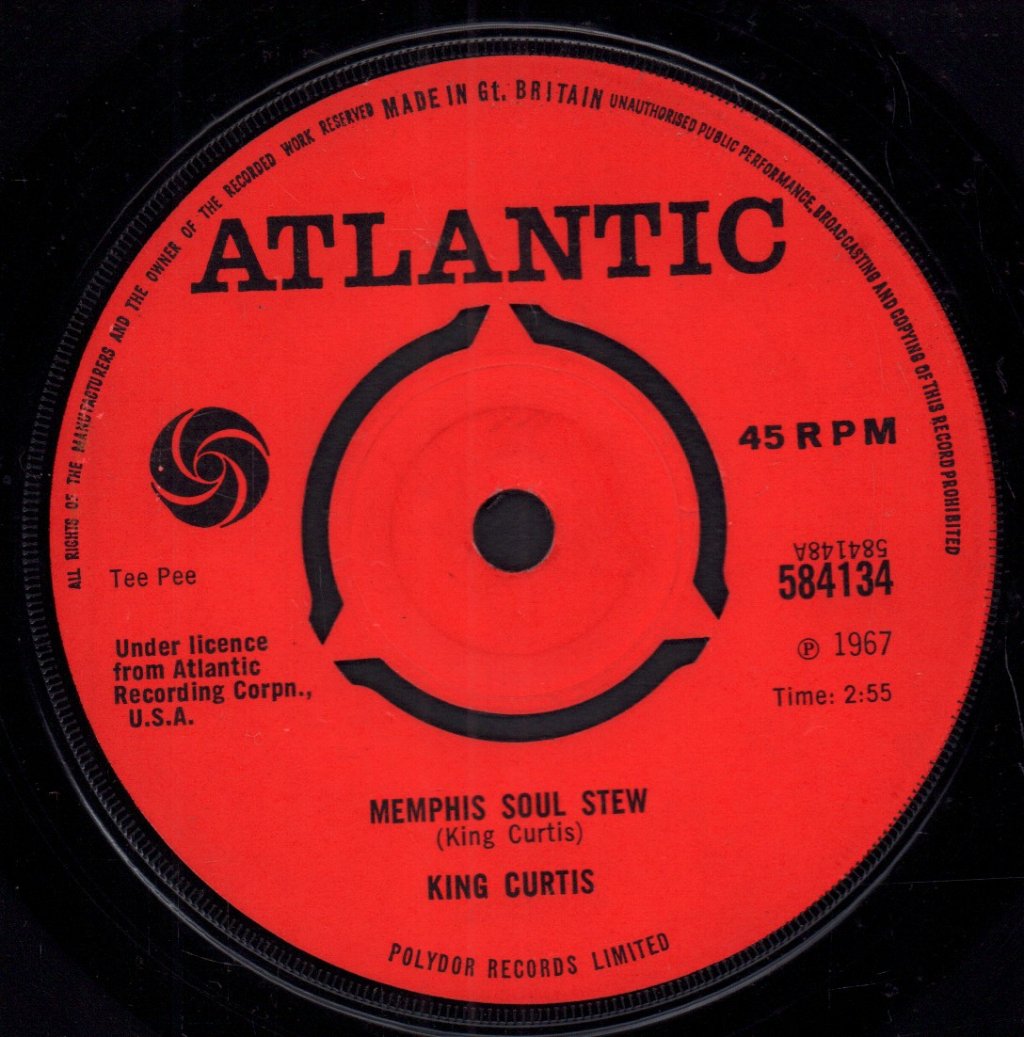 King Curtis - Memphis Soul Stew - 7 Inch