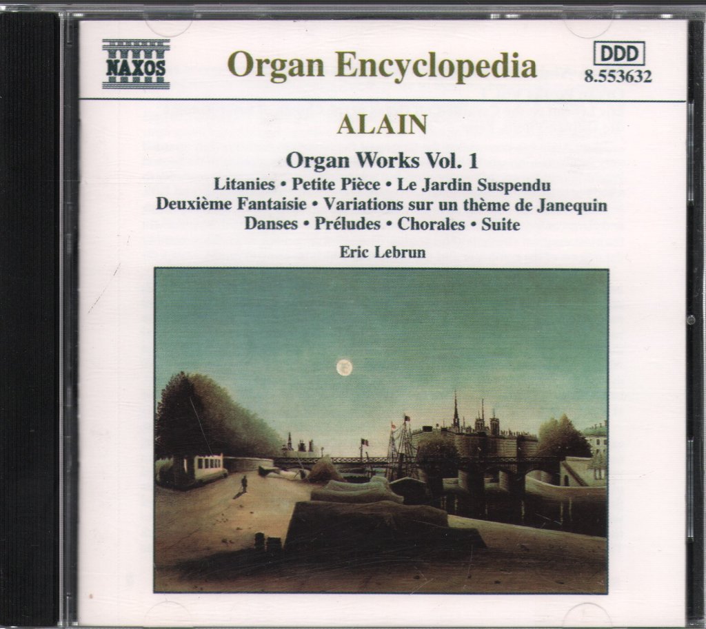 Jehan Alain - Organ Works Vol. 1 - Cd