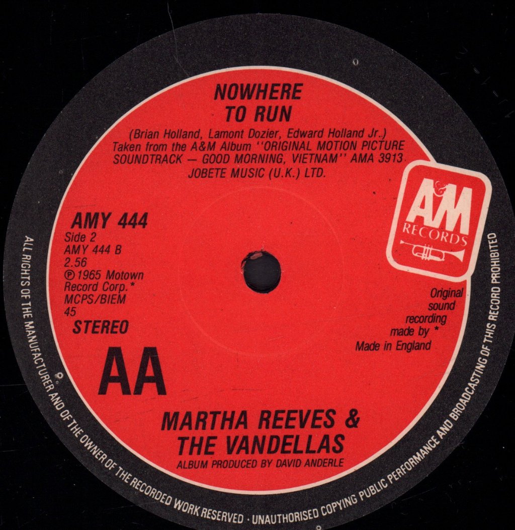 James Brown / Martha Reeves & The Vandellas - I Got You I Feel Good / Nowhere To Run - 12 Inch