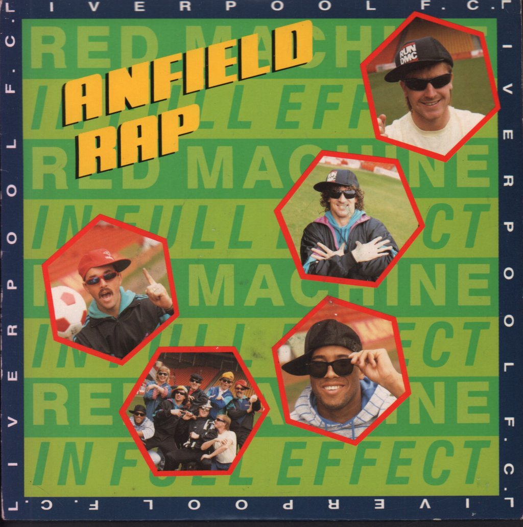 Liverpool Fc With Run Dmc - Anfield Rap - 7 Inch