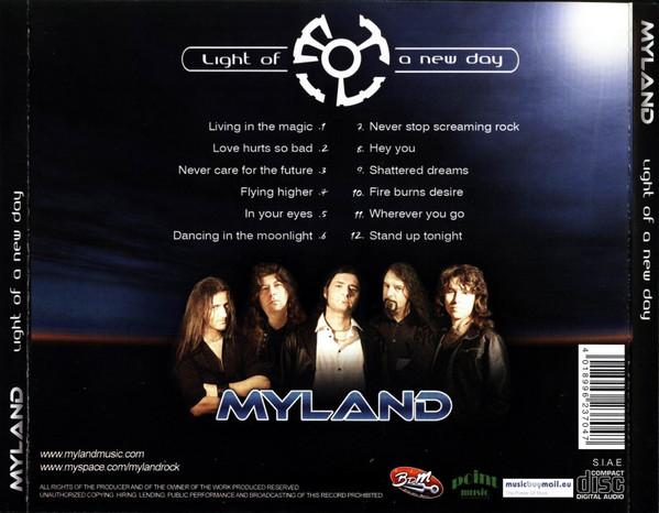 Myland - Light Of A New Day - Cd