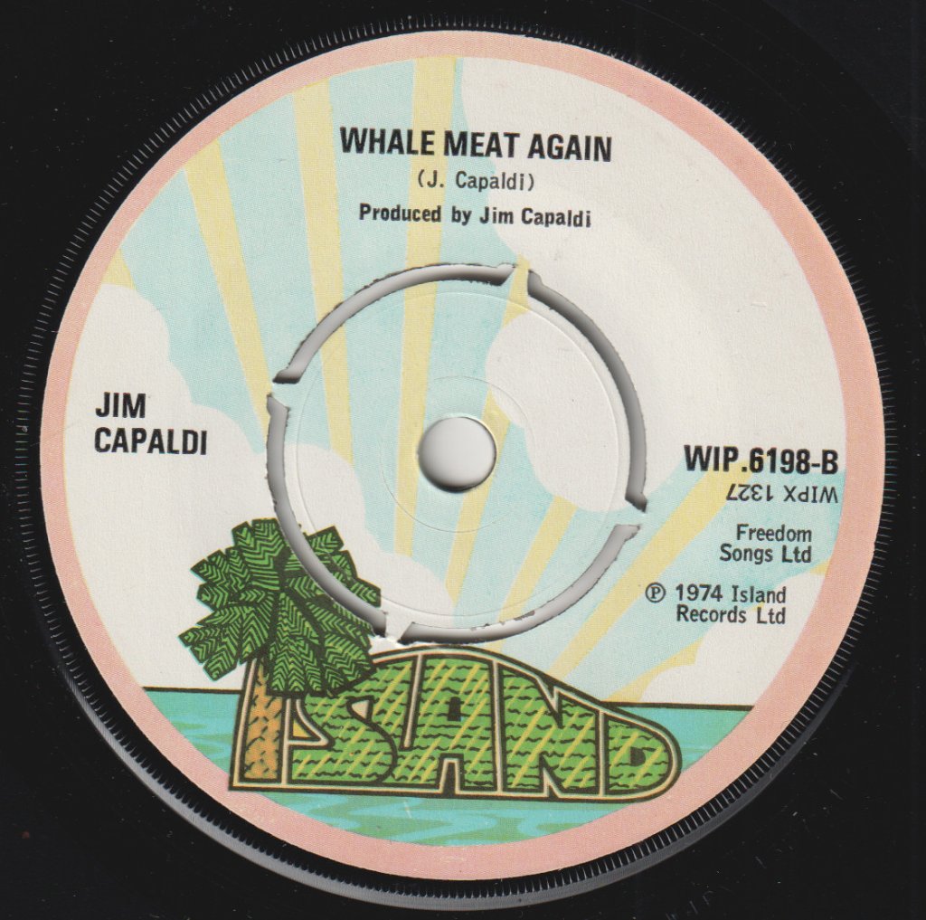 Jim Capaldi - It's All Up To You - 7 Inch