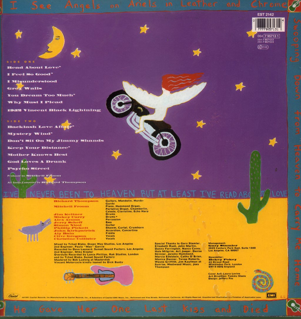 Richard Thompson - Rumor And Sigh - Lp