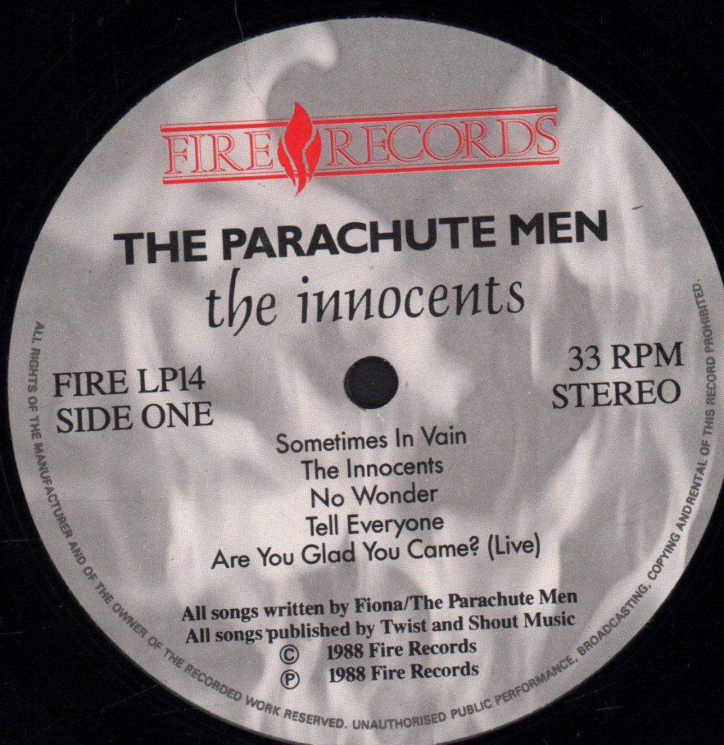 Parachute Men - Innocents - Lp