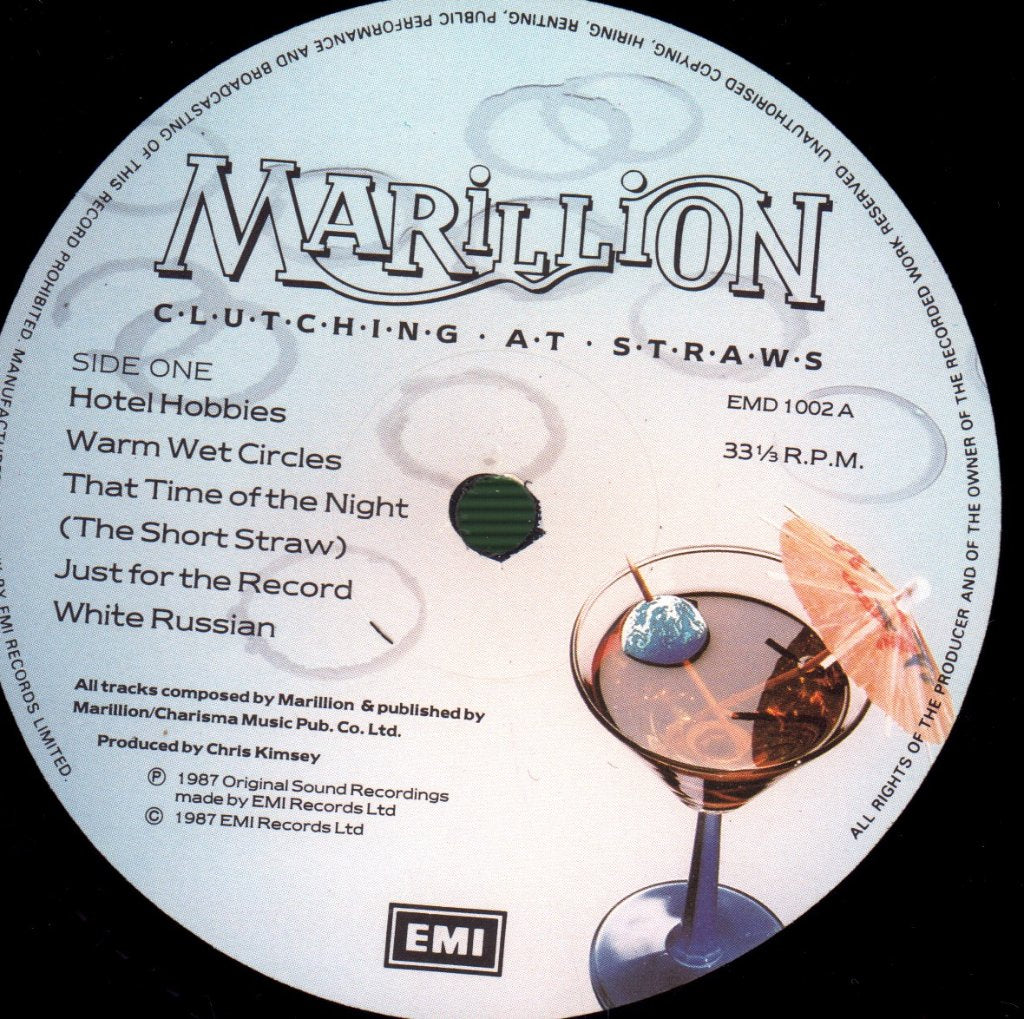 Marillion - Clutching At Straws - Lp