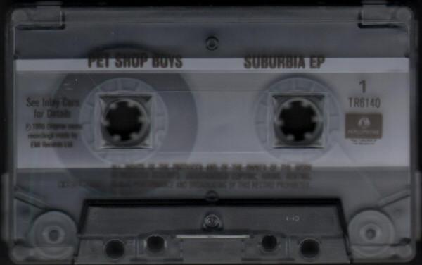 Pet Shop Boys - Suburbia EP - Cassette