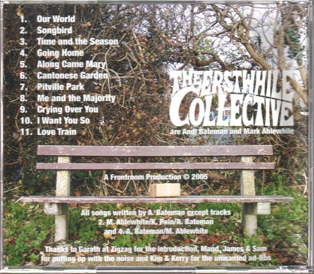 Erstwhile Collective - Uncollected Works - Cdr