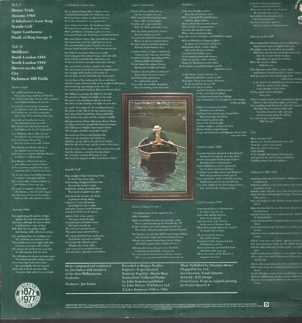 Sir John Betjeman - Sir John Betjeman's Britain - Lp