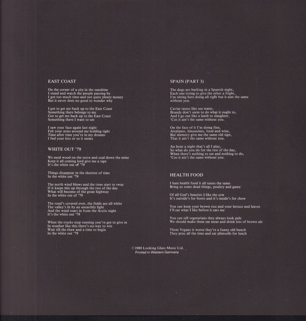 Michael Chapman - Looking For Eleven - Lp