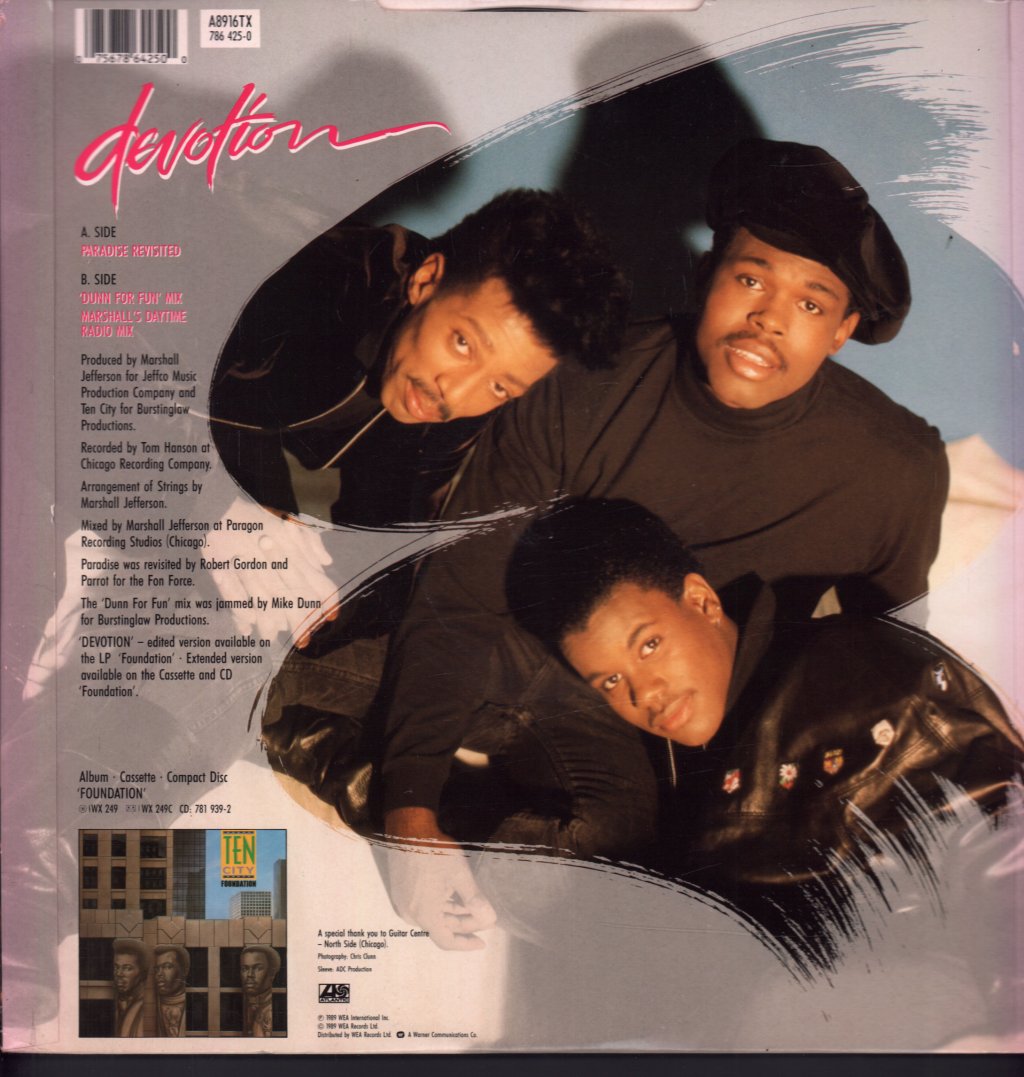 Ten City - Devotion - 12 Inch