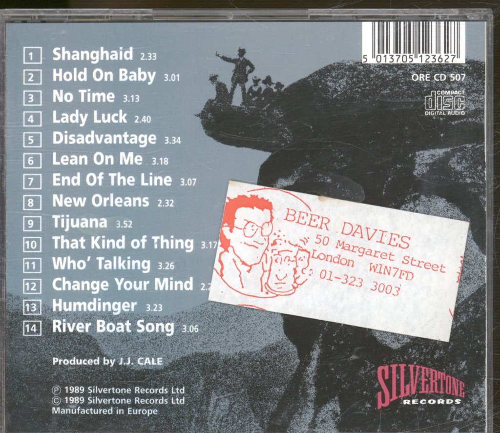 J.J. Cale - Travel-Log - Cd