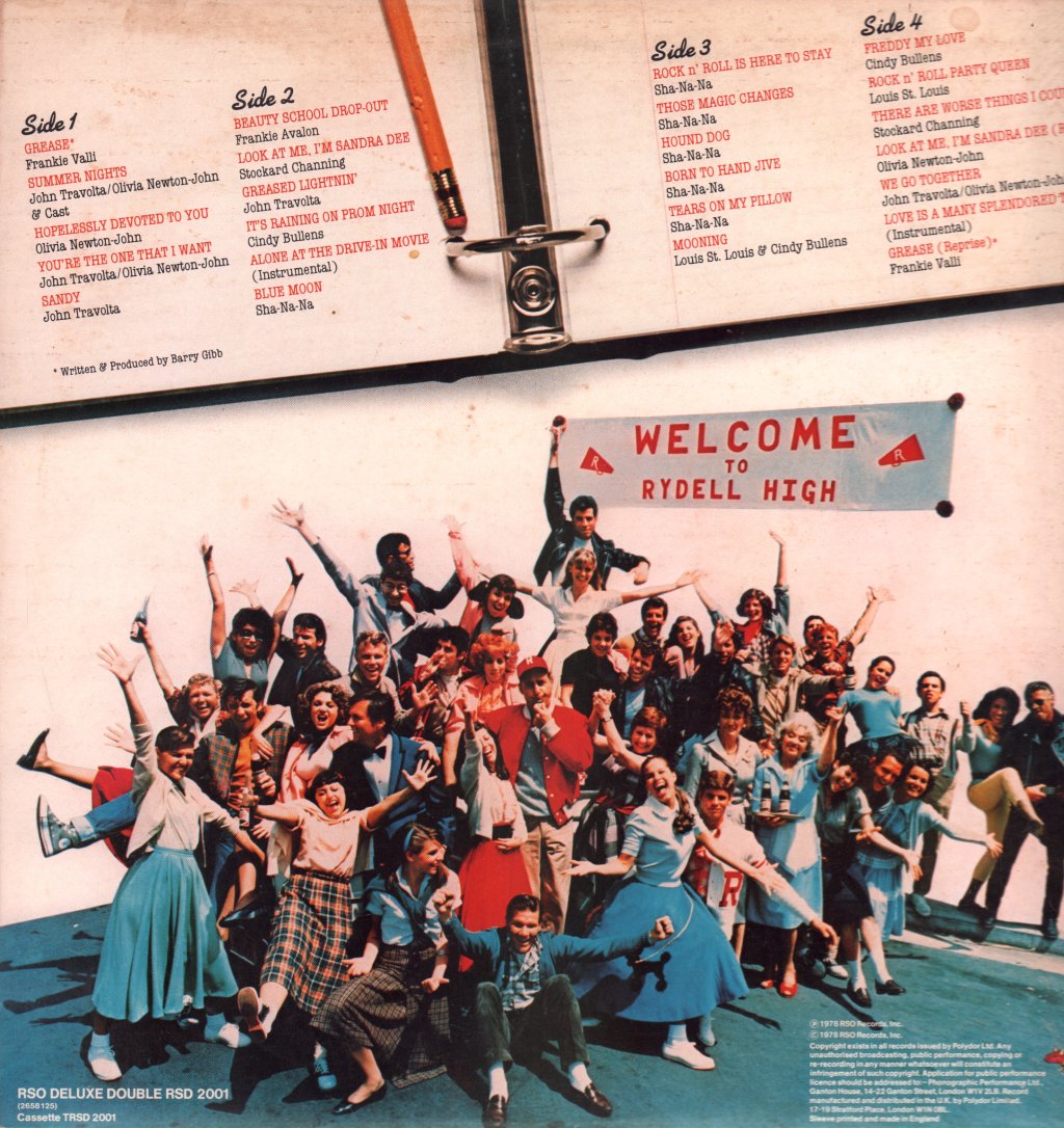 Various Artists - Grease (Original Soundtrack) - Double Lp