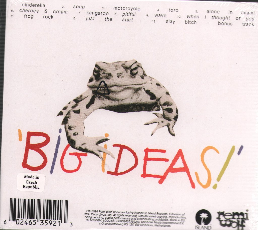 Remi Wolf - Big Ideas - Cd