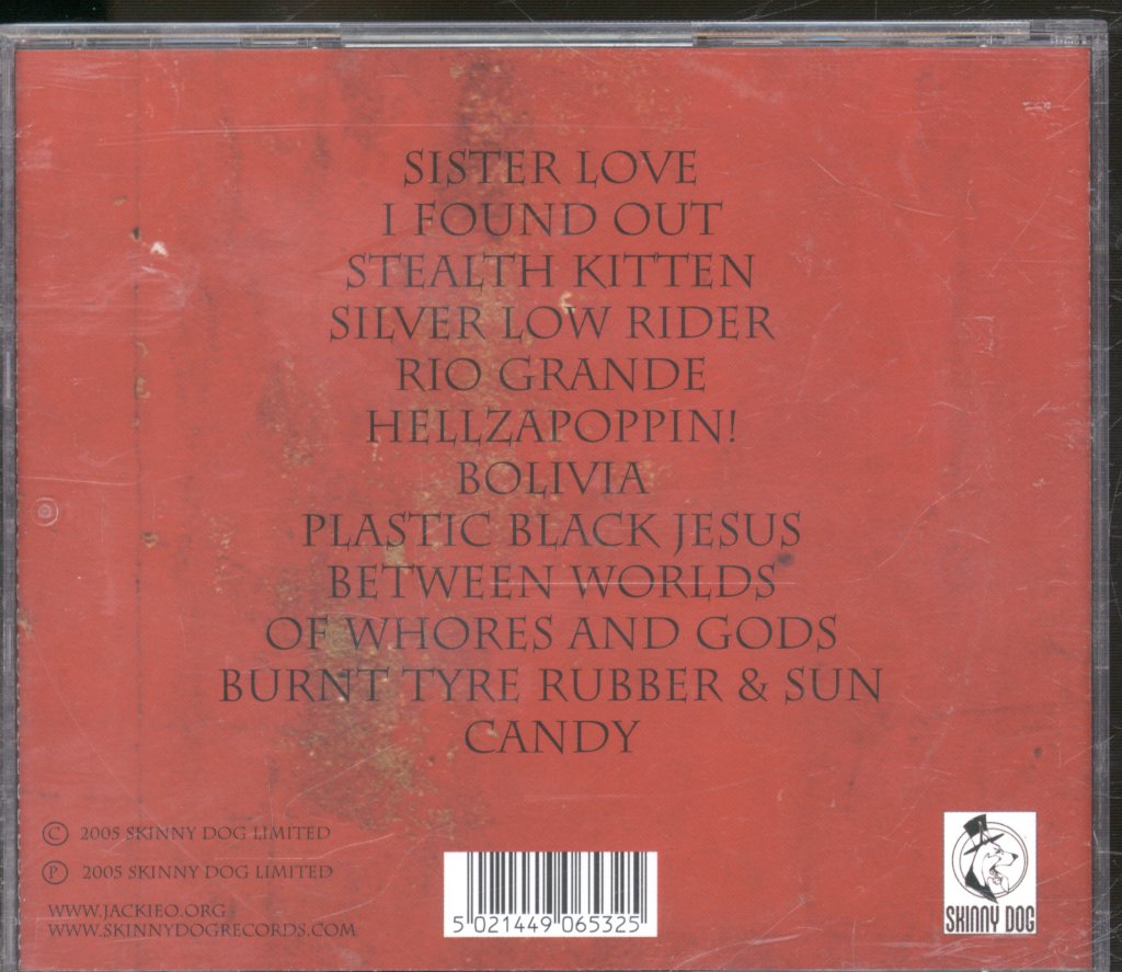 Jackieo - Between Worlds Of Whores & Gods - Cd