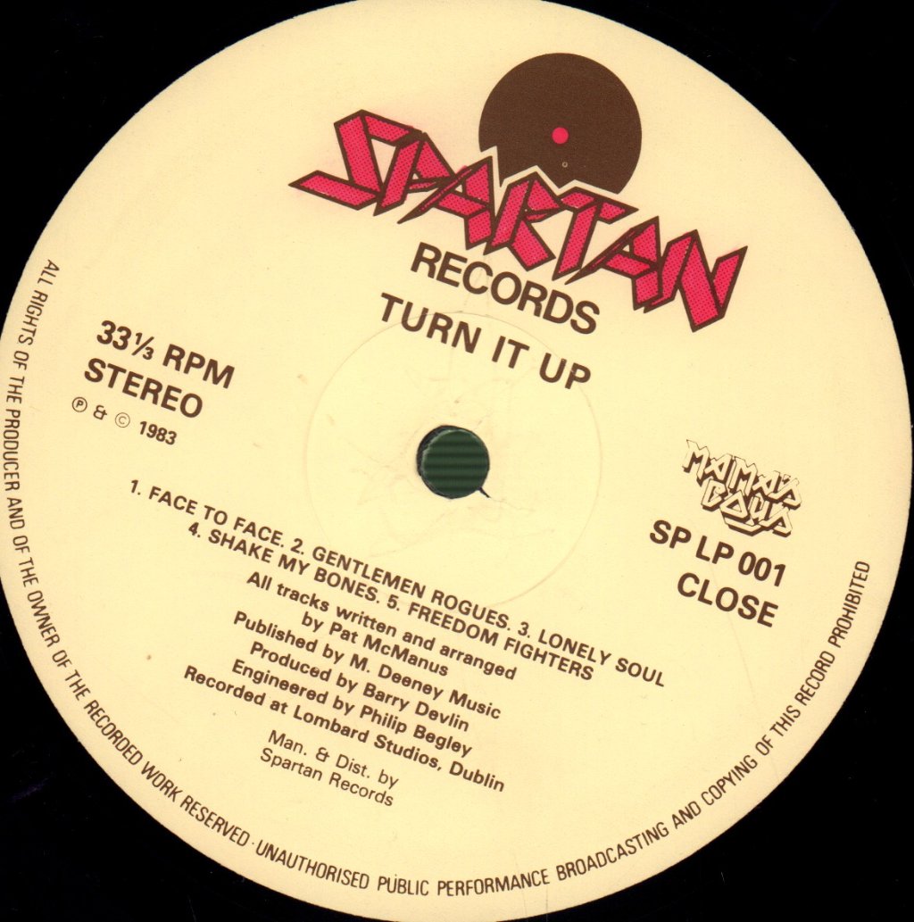 Mama's Boys - Turn It Up - Lp