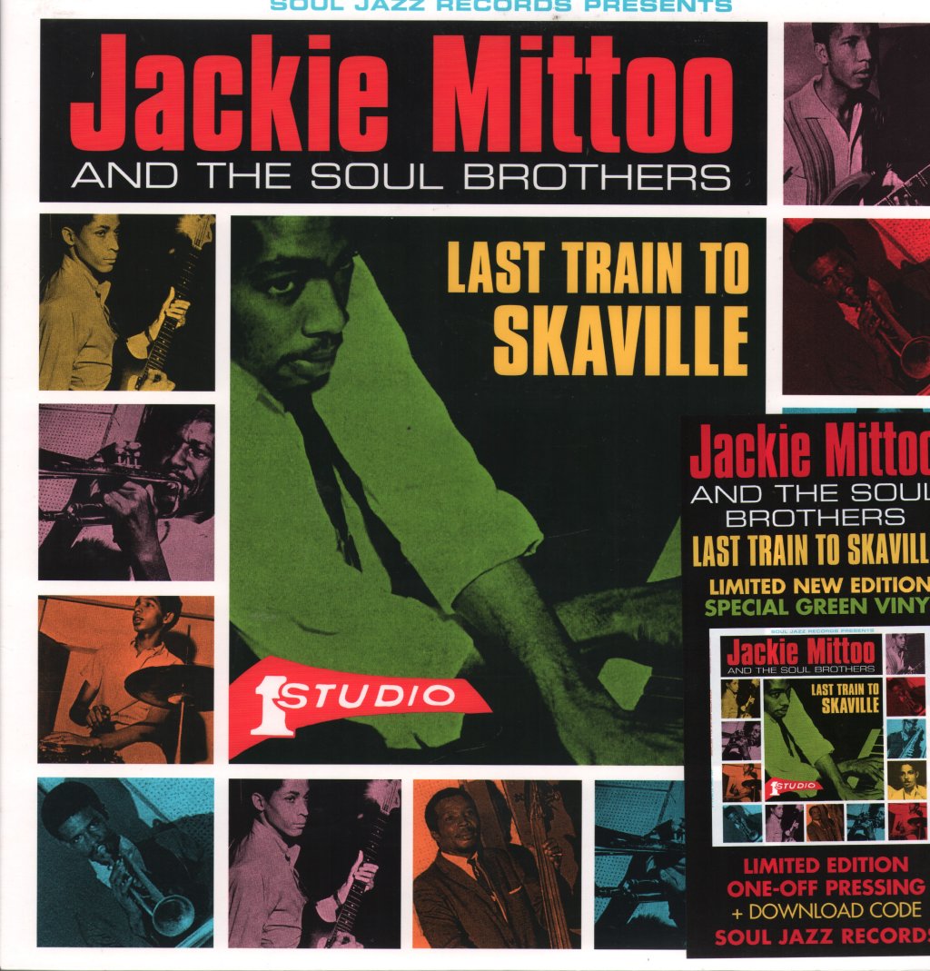 Jackie Mittoo and the Soul Brothers - Last Train To Skaville - Double Lp