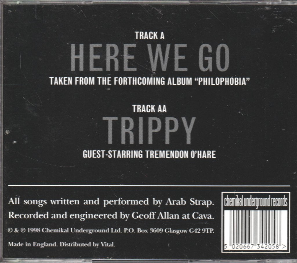 Arab Strap - Here We Go - Cd