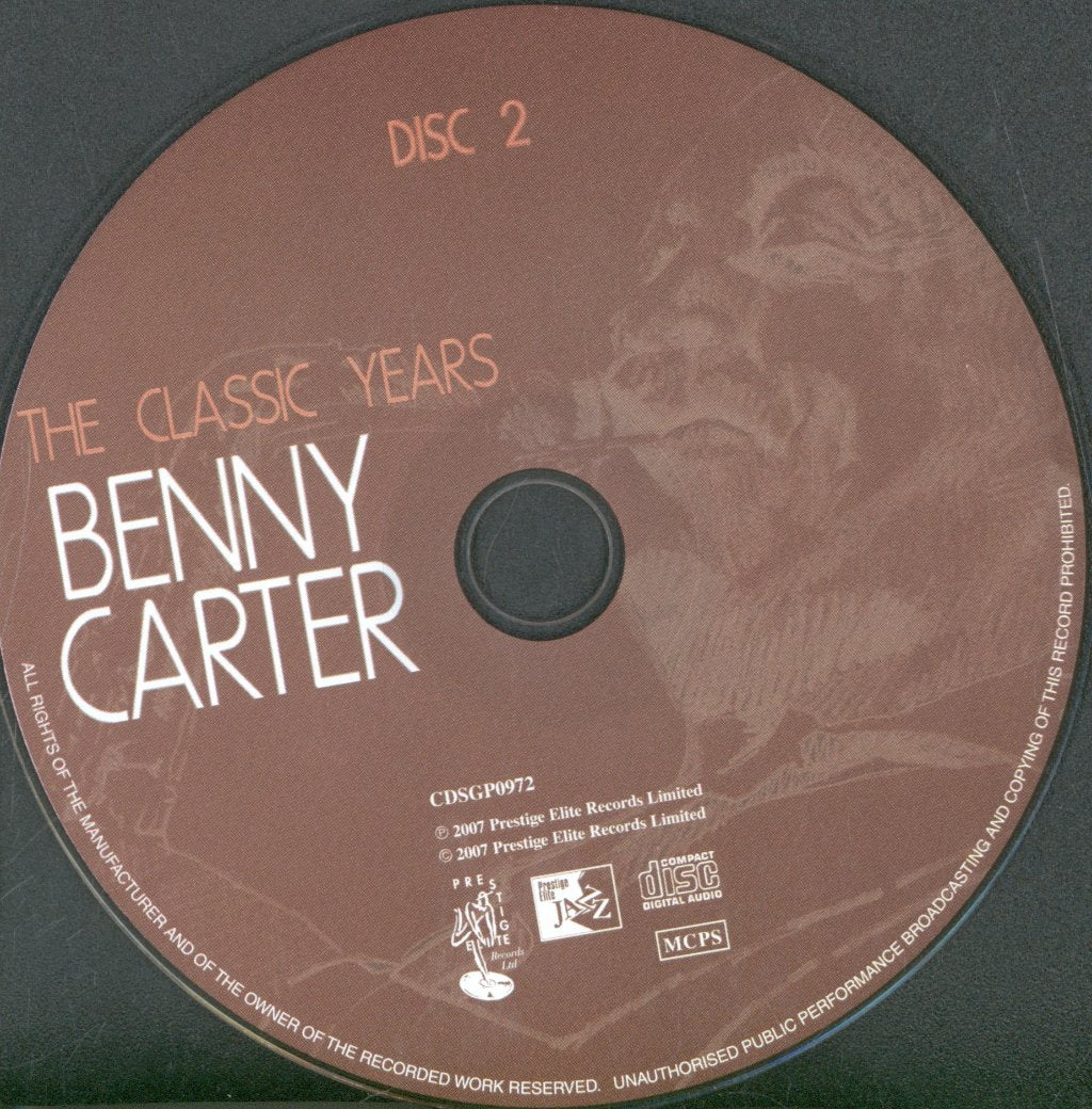 Benny Carter And His Orchestra - Radio Years 1939-46 - Cd