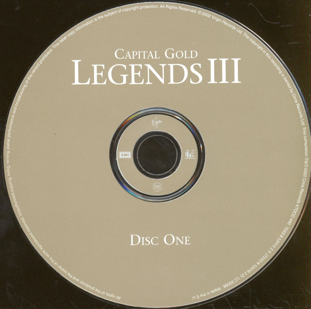 Various Artists - Capital Gold Legends III - Double Cd
